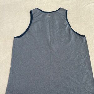 Lululemon Athletica Gray and Blue Tank Tops